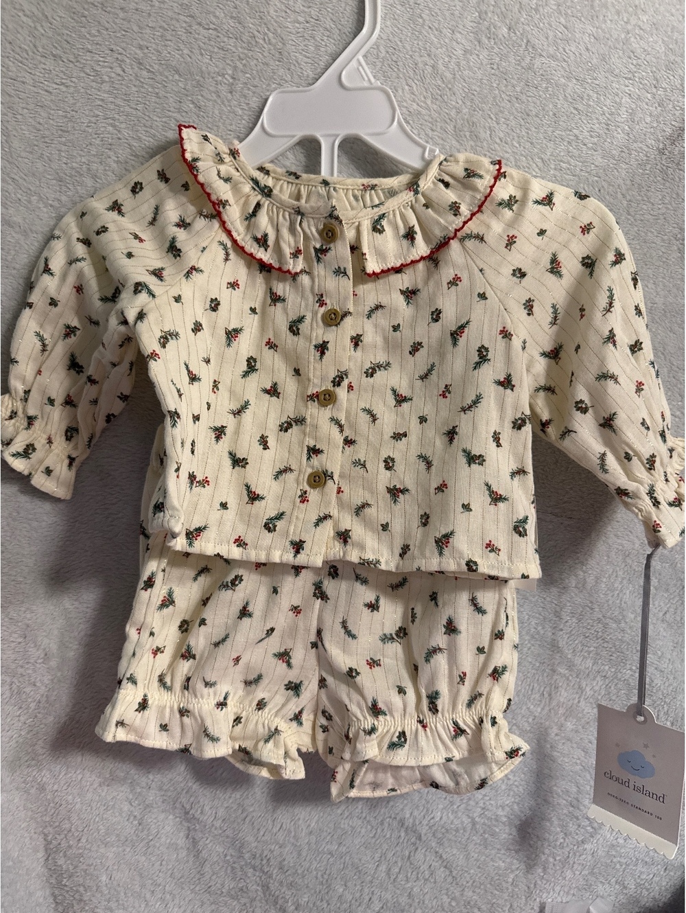 Christmas 2 Piece 0-3 Months